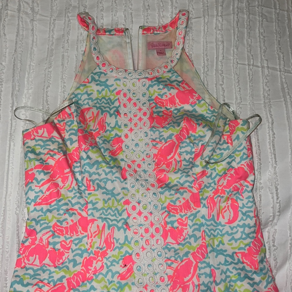 Lobster Print Lilly Pulitzer Dress